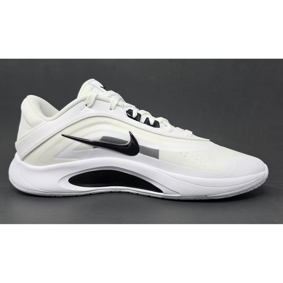 Nike A\'One Aja Basketball Shoes White Black HQ8500-100 Men\'s 11.5/Women\'s 13 main image 8